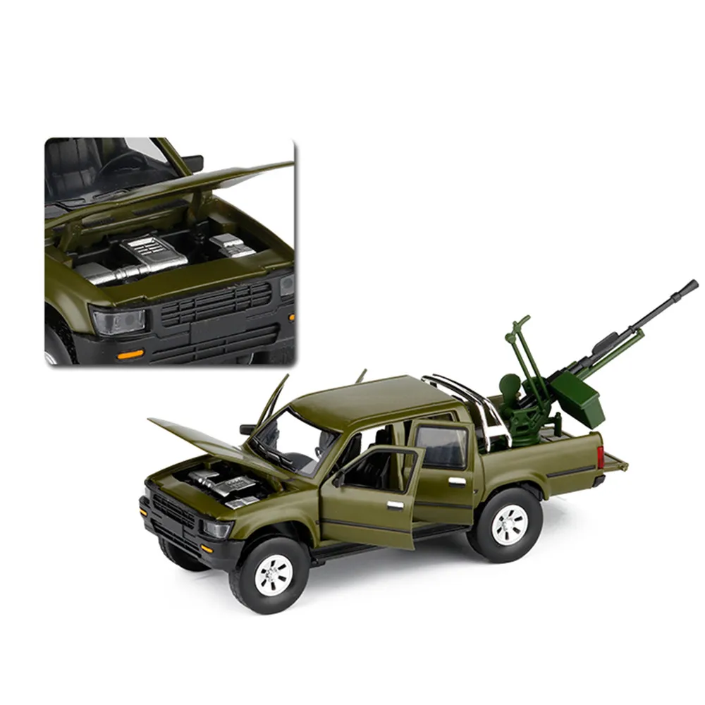 Hailax звуковой светильник для 1/32 военная модель автомобиля игрушечный пикап