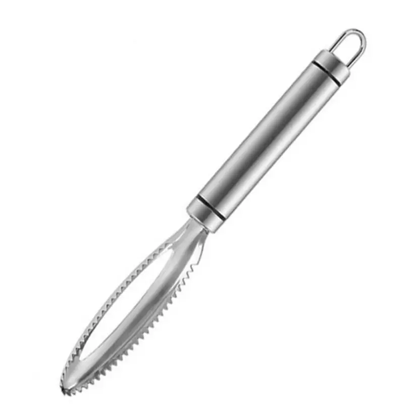 Stainless Steel Fish Scale Scaler Scraper Remover Cleaner Plane Kitchen Tool Stainless Steel Fish Scale Scaler Scraper Remover Cleaner Plane Kitchen Tool
