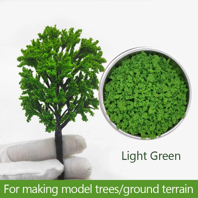 30g 3-5mm Model Tree Powder Miniature Architectural Tree Powder For Scale Diorama Garden Making Material Ground Sponge Material 5
