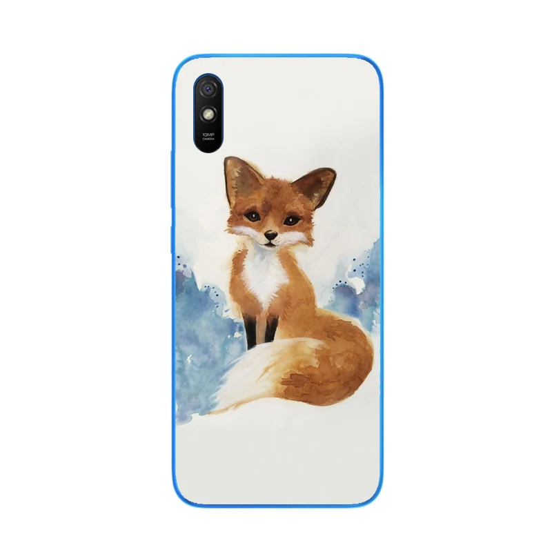 silicon case for xiaomi redmi 9A cases soft tpu back cover on redmi 9a bumper Redmi 9 A phone shell bag full protection coque