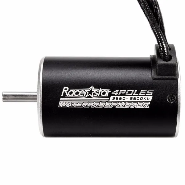 

Racerstar 3660 Motor Brushless Waterproof Sensorless 1/8 1/10 RC Motor 3800/3300/2600KV RC Car Part
