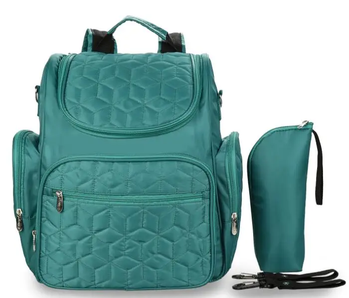 3 шт./компл. сумка для ухода за младенцем bolsa feminina коляска для подгузников рюкзак вместительные, для будущих мам мягкий подгузник сумки Детская сумка-Органайзер - Цвет: green