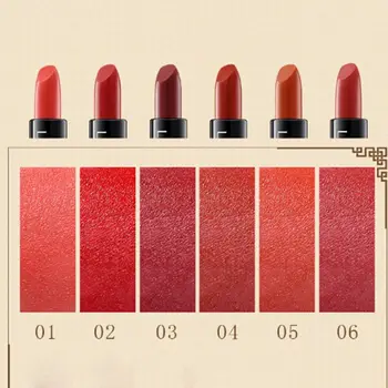 

Moisturizing Matte Lipstick Cool Vintage Shell Sexy Lips Waterproof Long Lasting Female Cosmetics Lip Makeup Optional Colors