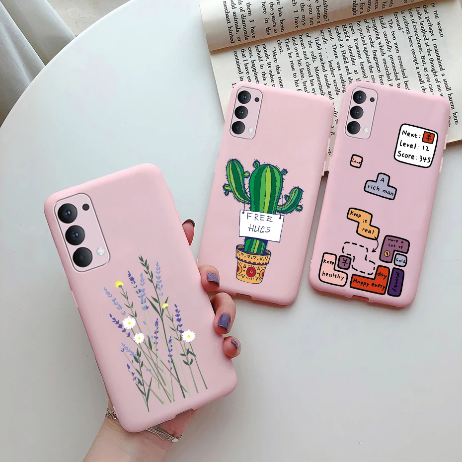 Charming Shockproof Matte TPU Phone Case
