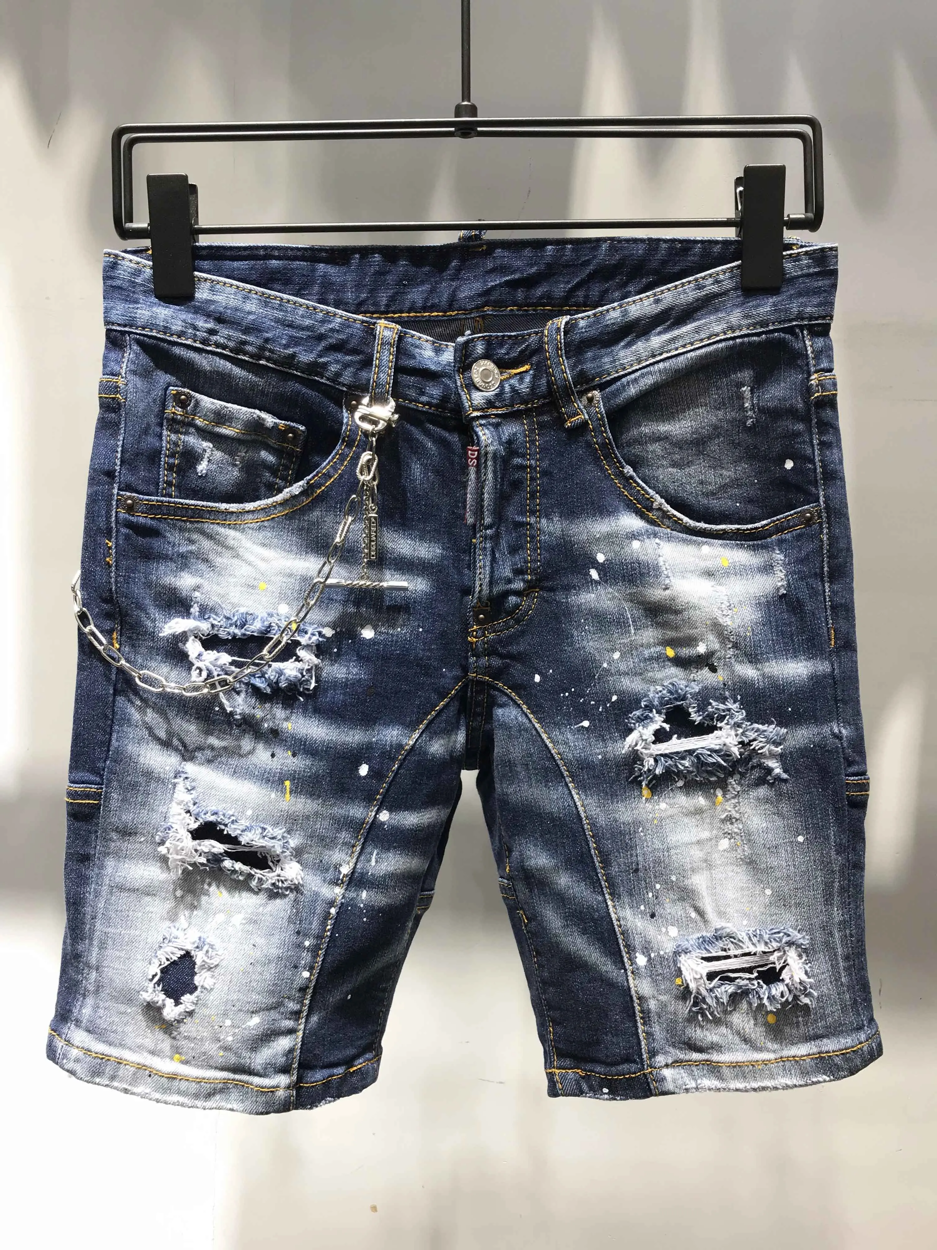 DSENQI new Men Jeans for shorts Pants Outwear Man DSQ jeans A233-1 | Мужская одежда
