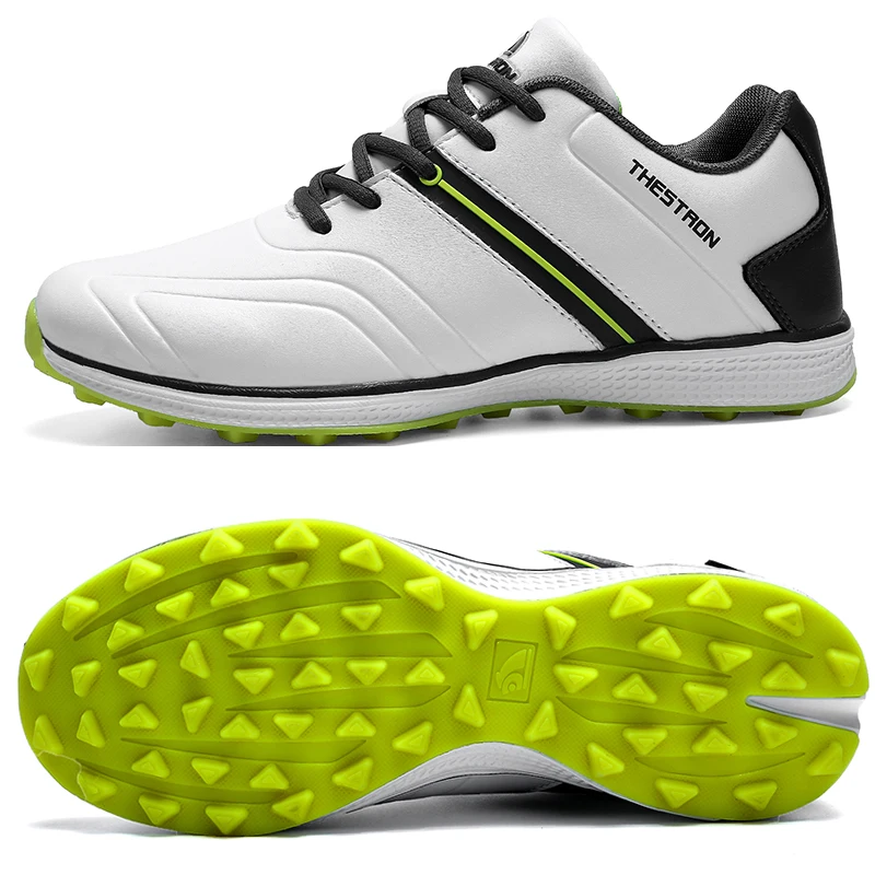 Waterproof Men Golf Shoes Professional Lightweight Golfer Footwear
