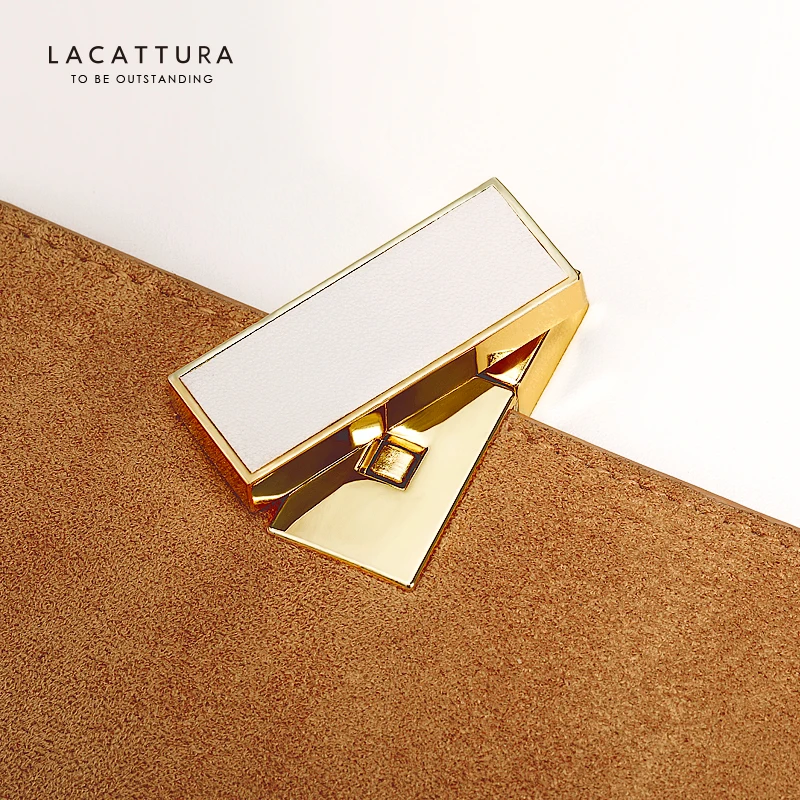 LACATTURA 2019 маленькая дизайнерская бархатная сумка женская на плечо мессенджер