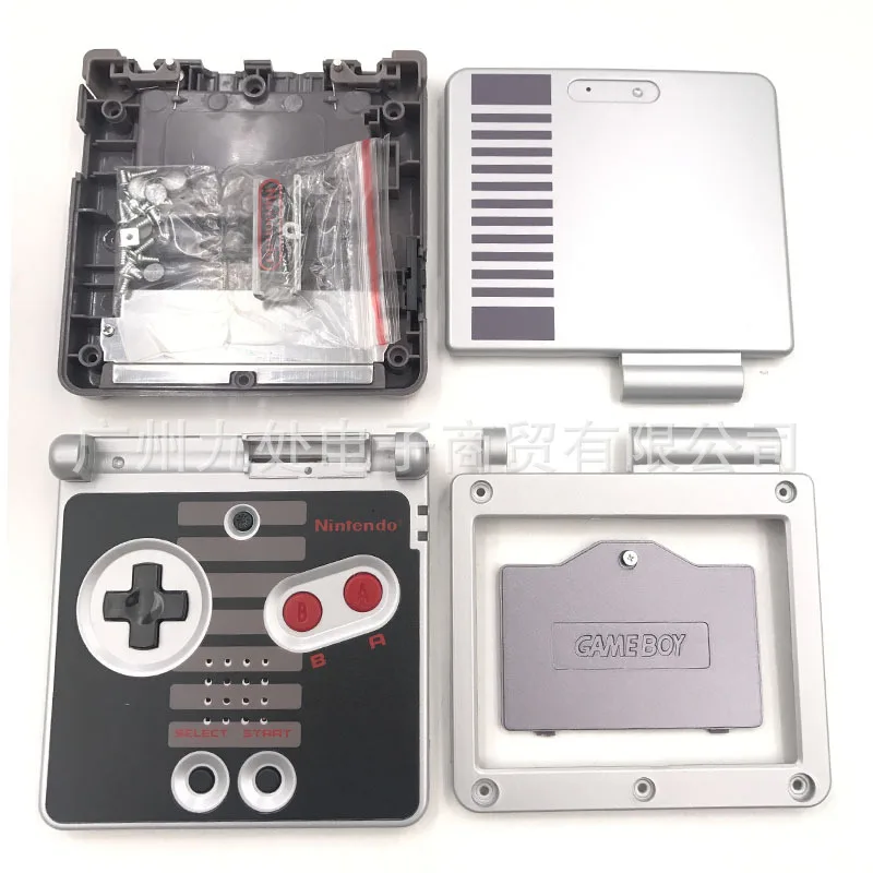 Для GameBoy Advance SP Classic NES, ограниченная серия, сменный корпус, оболочка для экрана, объектив для GBA SP, чехол для корпуса, крышка