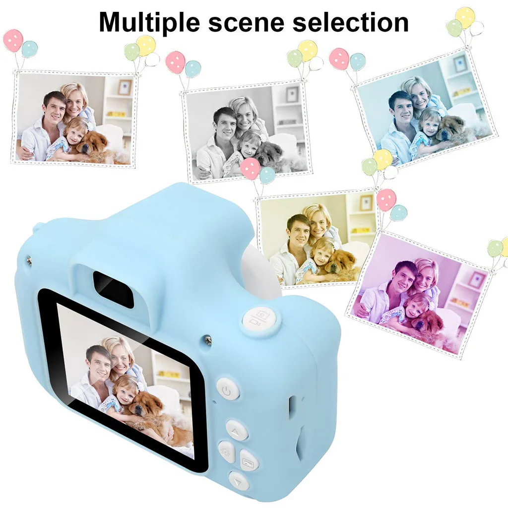 new Kids Digital Camera Children's Camera 2.0 LCD Mini Camera Children's Camera 32G SD Card Great Gift for Kids