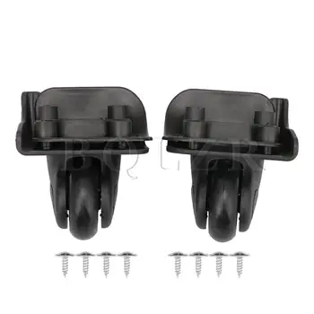 

BQLZR 2 x Luggage Front Caster Replacement Repair Suitcase Spinner Wheels 50mm