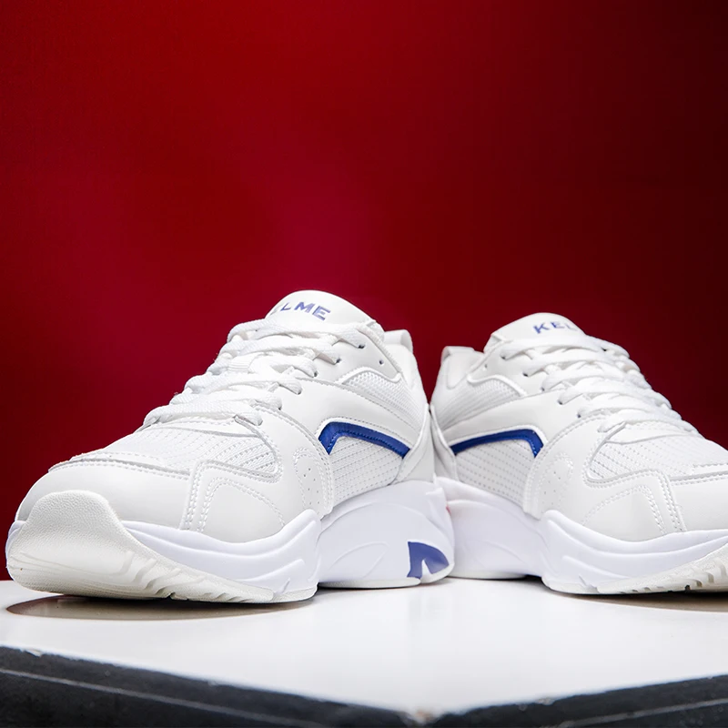 KELME кроссовки женские унисекс мужские Модные Качественные Нескользящие дышащие