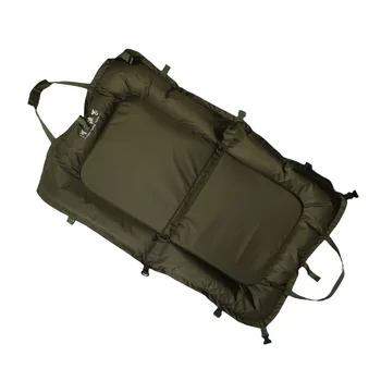 

Beanie Mat Foldable Unhooking Mat Fishing Tackle Fold Over Straps Pad