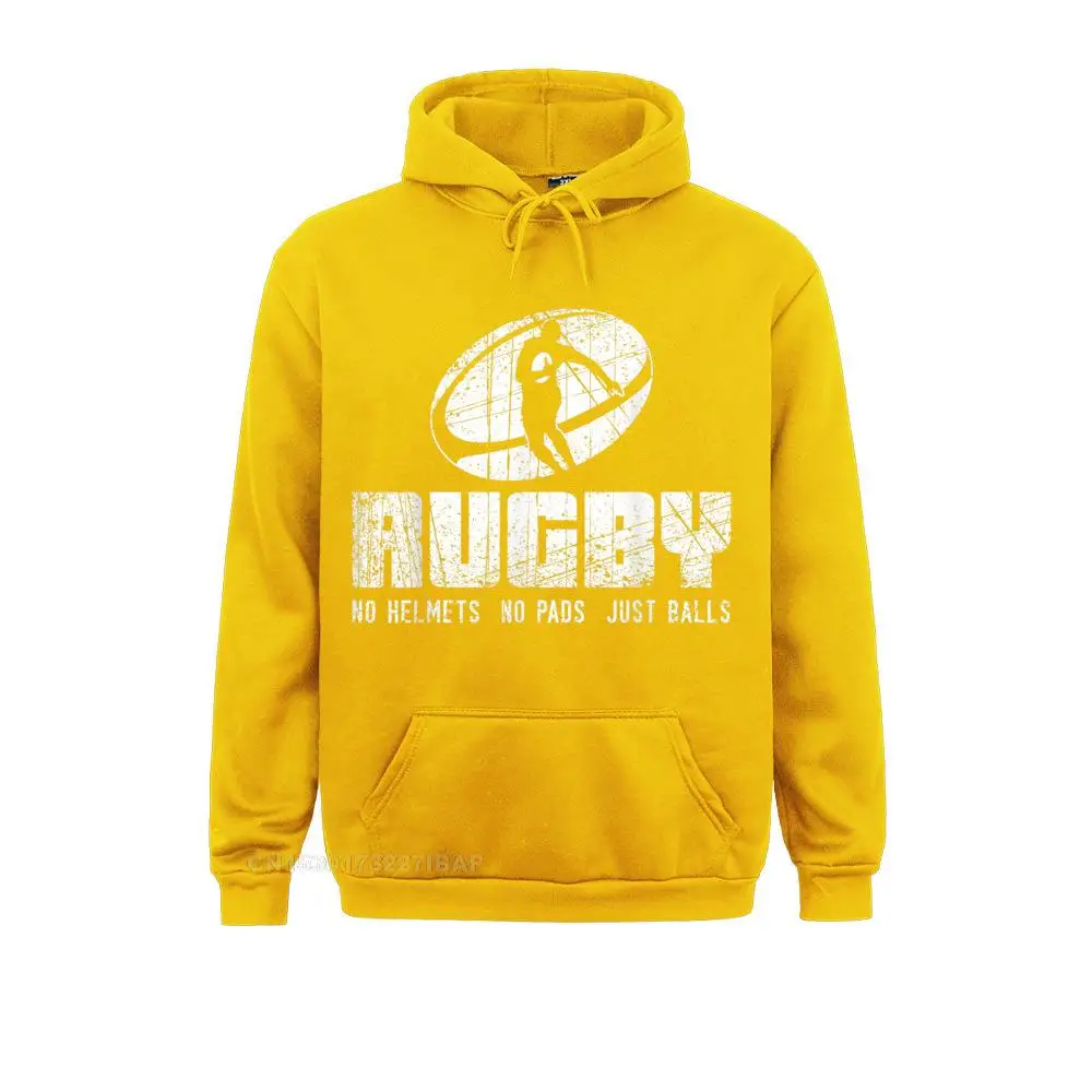 thumbnail image 1 of Camiseta de rugby sin casco, sin protectores, solo pelotas, divertida cita de rugby, sudaderas de ocio para mujer, camisas divertidas, sudaderas con capucha, capuchas góticas, 1 of 5