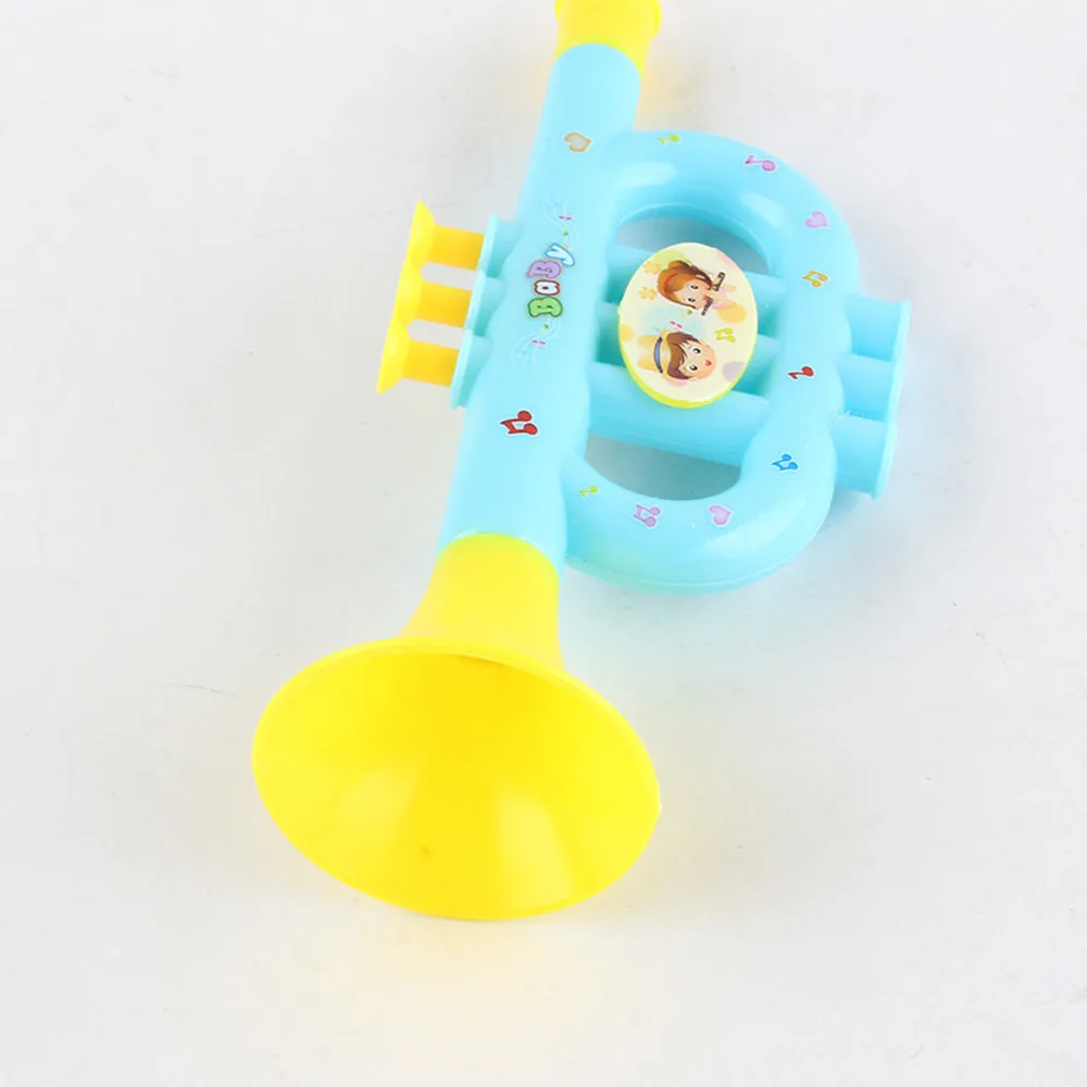 Education For Kids Fun Learning Toys For Children Colorful Baby kids Horn Hooter Trumpet Instruments Music ToysW817