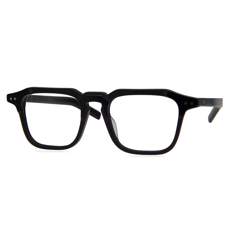 

2021 Unisex Myopia Glasses Fashion Transparent Rectangle Glasses Acetate Men's Optical Glasses Frame Optical Transparent Lenses