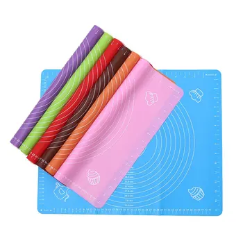 

New Silicone Material Mat With Scale High Temperature Resistance Non-Stick Durable Baking Useful Multifunctional Rectangle