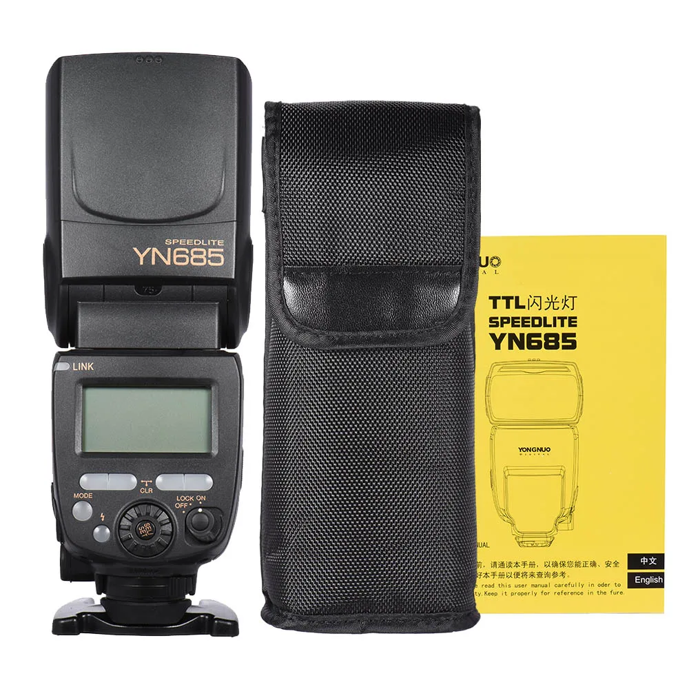YONGNUO YN685 i-ttl HSS 1/8000s GN60 2,4G Беспроводная вспышка Speedlite Speedlight для Nikon D750 D810 D7200 D610 D3200 DSLR камеры