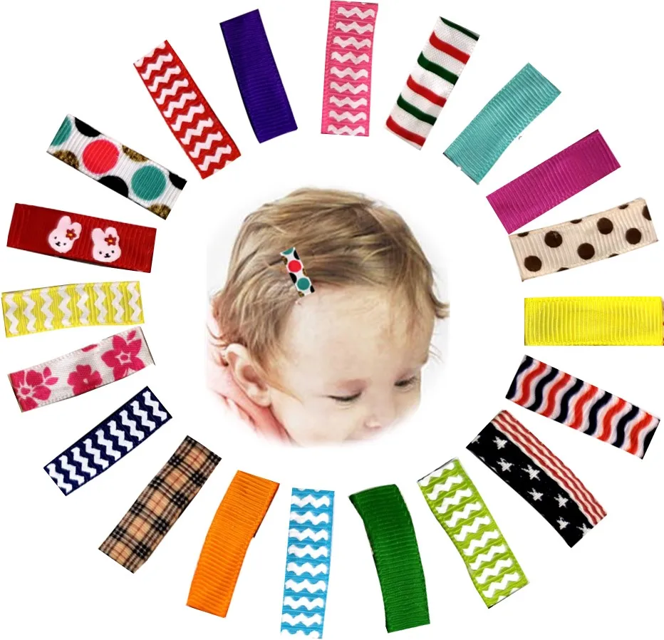 

Mini Hair Snap Clip, Small Baby Hair Clips 20pcs
