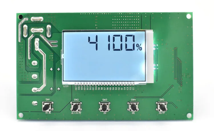 Lcd Умный Цифровой дисплей 0~ Регулируемый DC 10-50V 40A ШИМ контроллер скорости двигателя постоянного тока синхронный контроллер Реверсивный