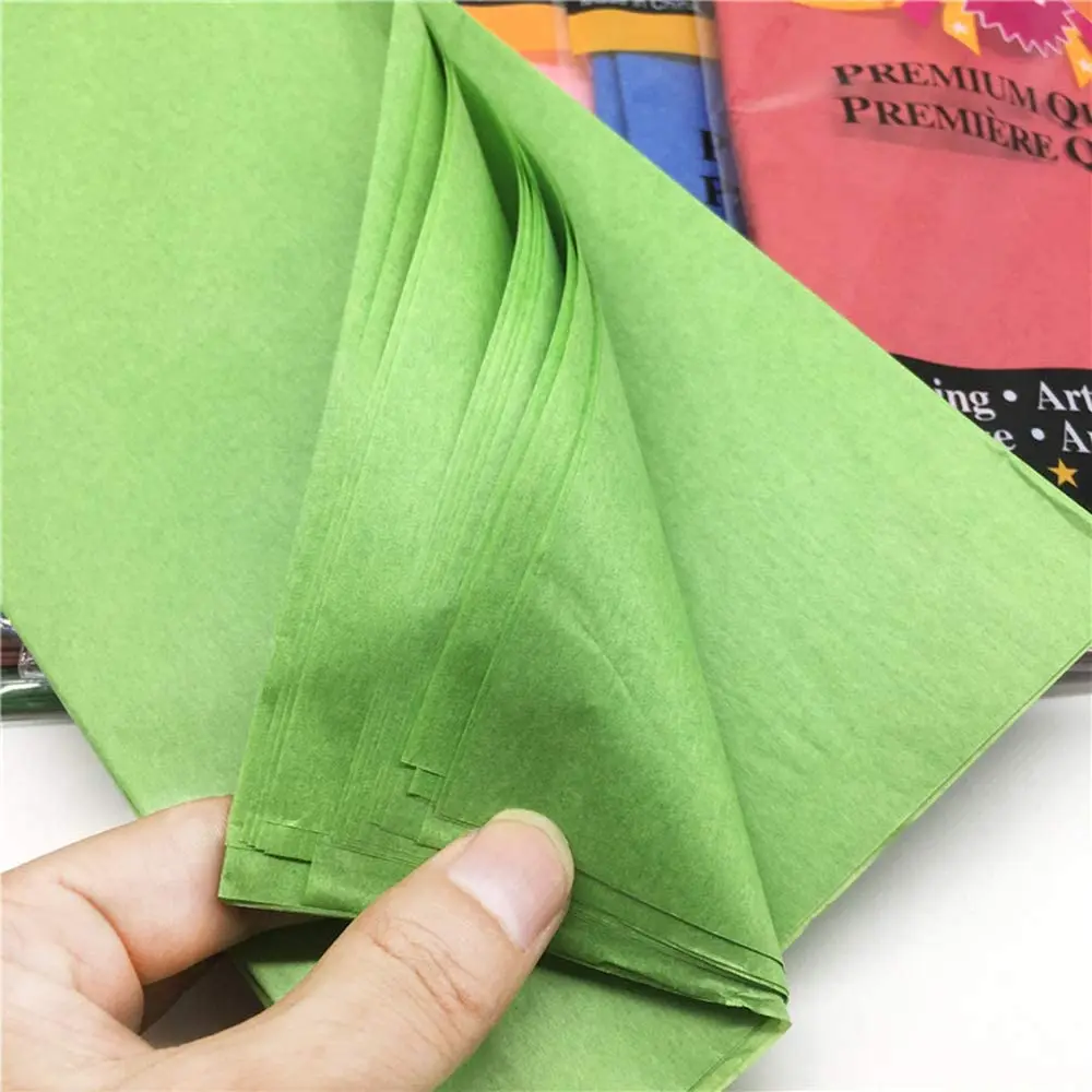 티슈 페이퍼 크리스마스 포장 용품 선물 포장 포장 재료 시트 실크 종이 꽃 seda papel diy 롤 papercraft