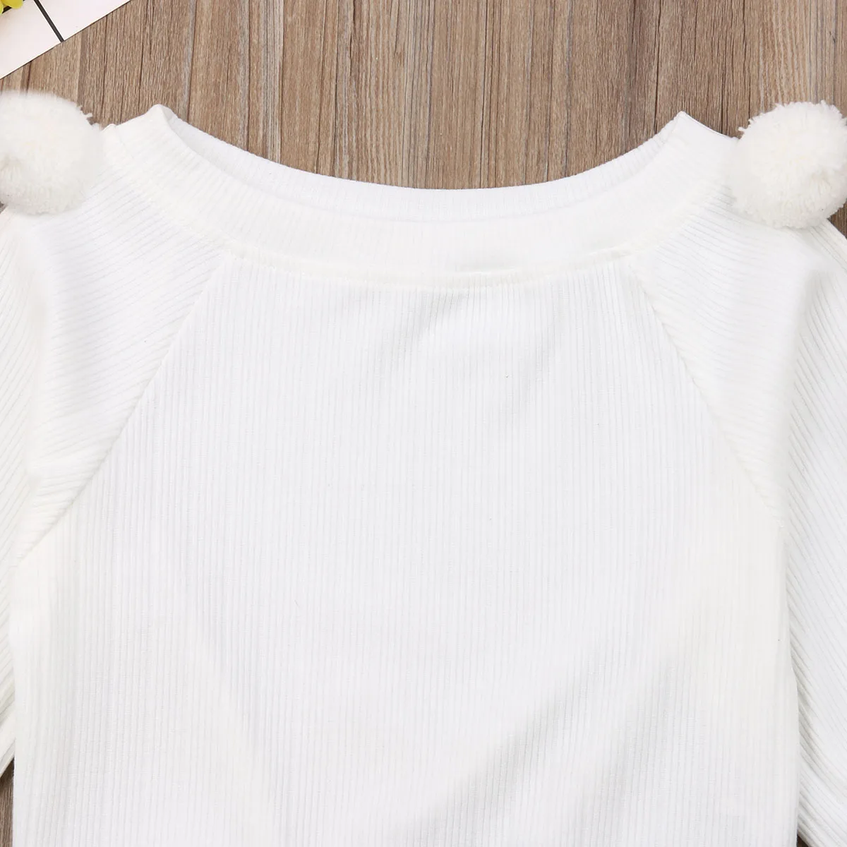 1-6Y Autumn Toddler Baby Kids Girls Clothes Sets Long Sleeve Hairball Knit Tops Sweater+Button Mini Skirt Warm Outfits Sets