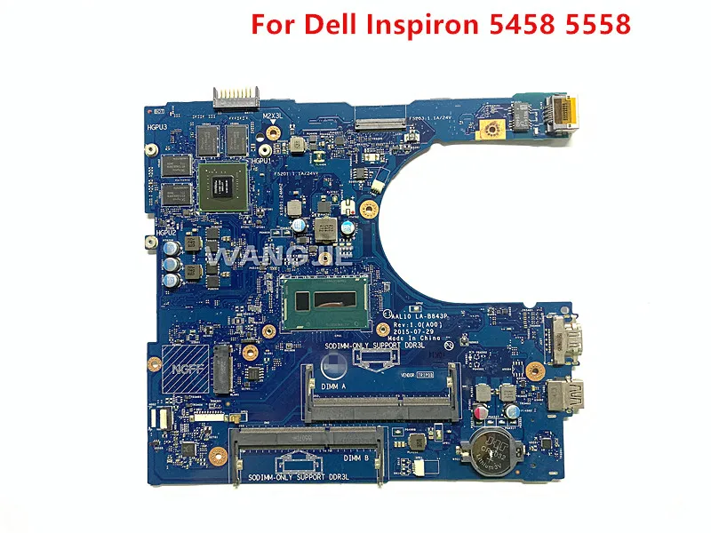 Материнская плата для ноутбука Dell Inspiron 5458 5558 фотосессия 100% HV659 рабочая деталь 10 |