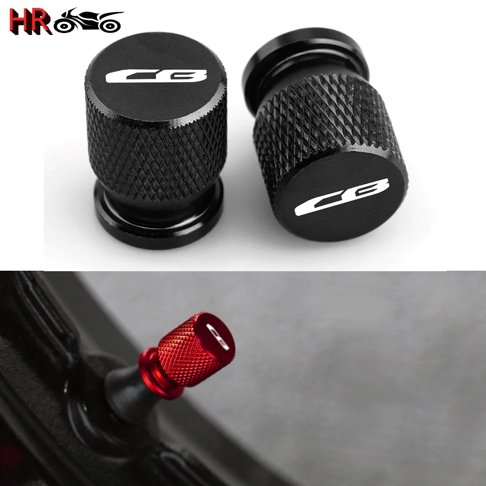 

With LOGO CB For Honda CB125R CB150R CB190R CB250R CB300R CB400 CB500X CB500R CB650F CB1100 Motorcycle CNC Tire Valve Cap Cover