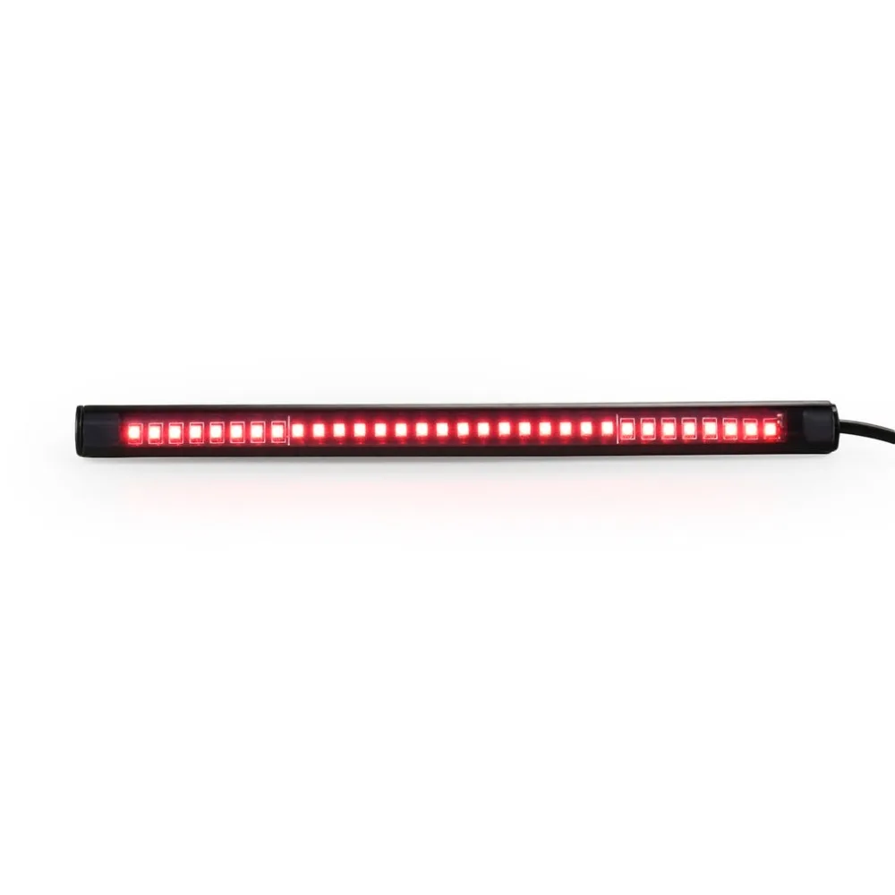 

Universal LED FOR Harley Davidson Light Strip Tail Brake Stop Turn Signal 32LED 8" Flexible LED Light for Motorcycle