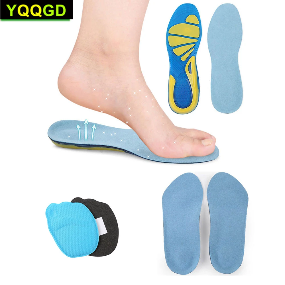 1 set of shoe insoles,Running Sport Insoles Shock Absorption Pads