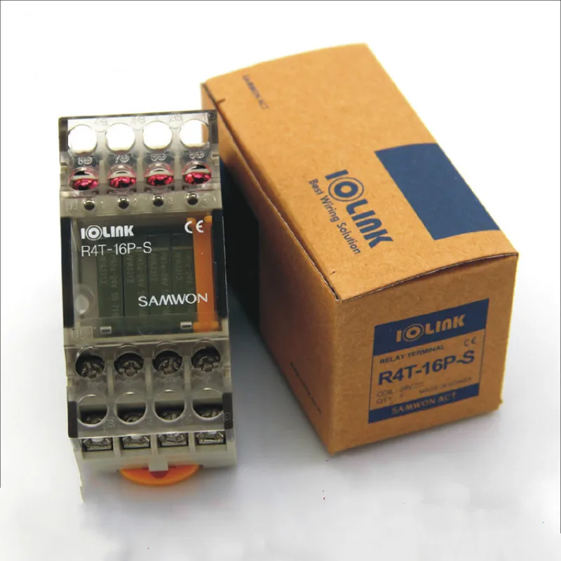 

R4T-16P-S релейный модуль DC24V