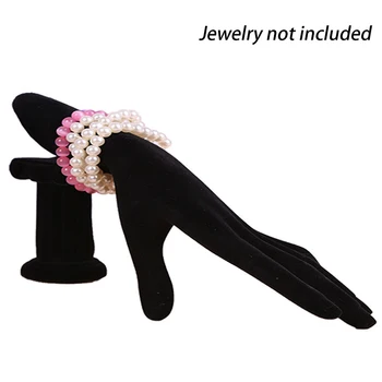 

Decoration Organizer Ring Holder Bedroom Watch Anti Slip Necklace Storage Jewelry Display Stand Resin Show Hand Form Shop Home