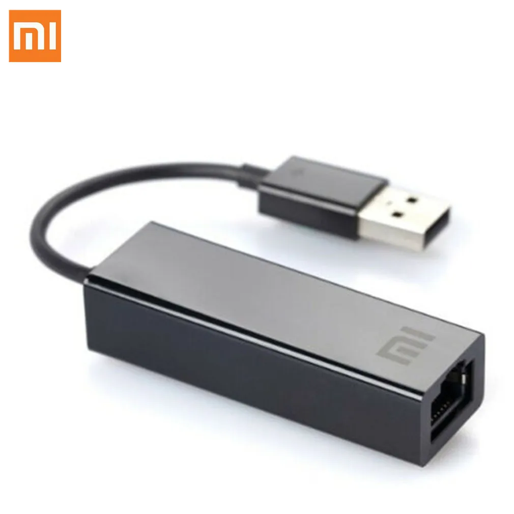 Xiaomi USB к Ethernet карты RJ45 кабель адаптера внешней 10/100 Мбит/с на mi коробка 3 3C 3S 4 4C SE ноутбук Laptop персональный компьютер Usb2.0