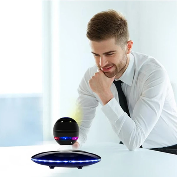 Магнитная левитация Bluetooth динамик Bluetooth аудио нажмите кнопку Maglev беспроводной Bluetooth динамик