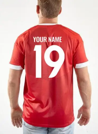 Print name number Домашняя футболка для регби Wales Размер: S-5XL - Цвет: Print name number