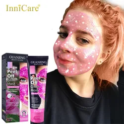 Glitter Peel Off Face Mask Moisturizing Deep Cleansing Blackhead Remove Shrink Pores Facial Mask Cosmetics Skin Care Products
