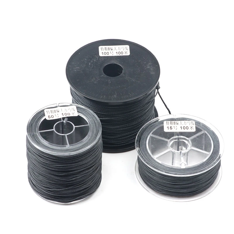Rompin 100M PE Braided Fishing Line 8 Strands 140-800LB Multifilament Fishing Wire Smooth carp Fishing line sea boat big fish 3