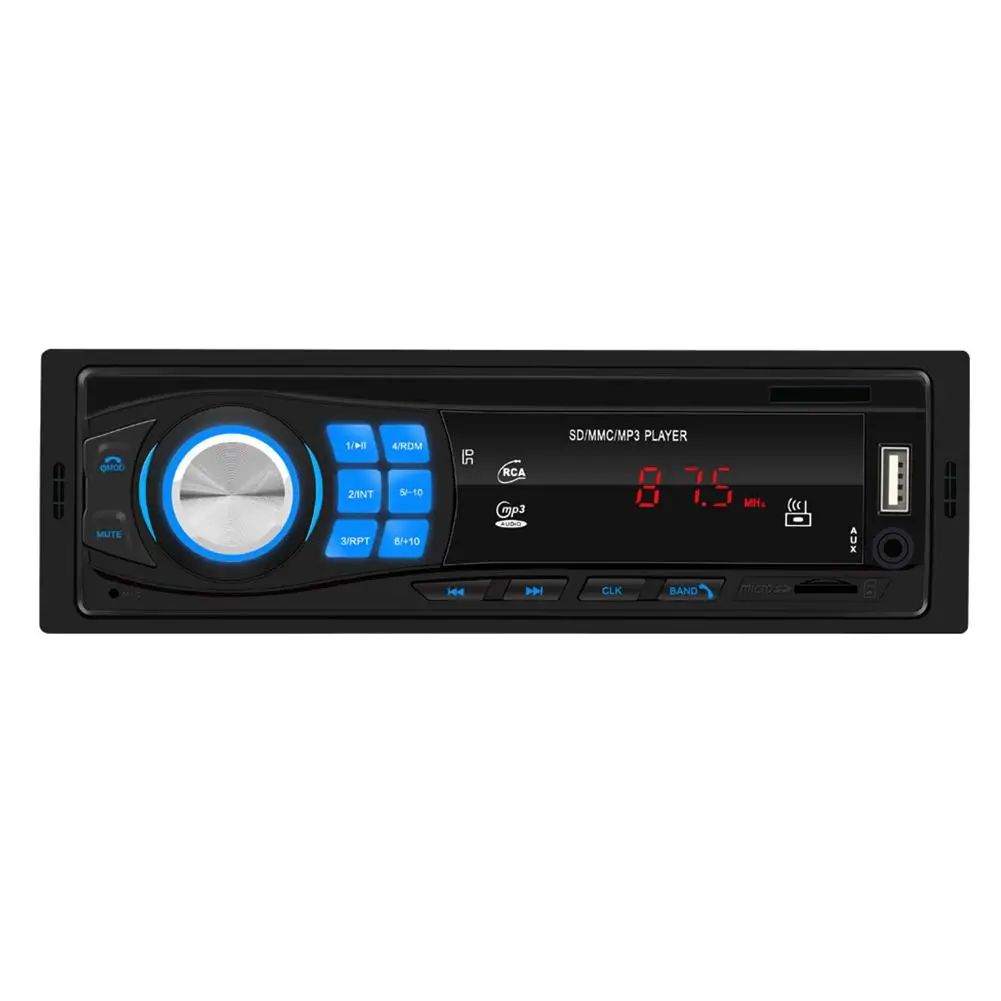 1DIN 12 в Bluetooth стерео Авто радио автомобильное радио в-тире FM Aux вход приемник SD USB MP3 SWM-8013 MMC WMA автомобильный аудио плеер