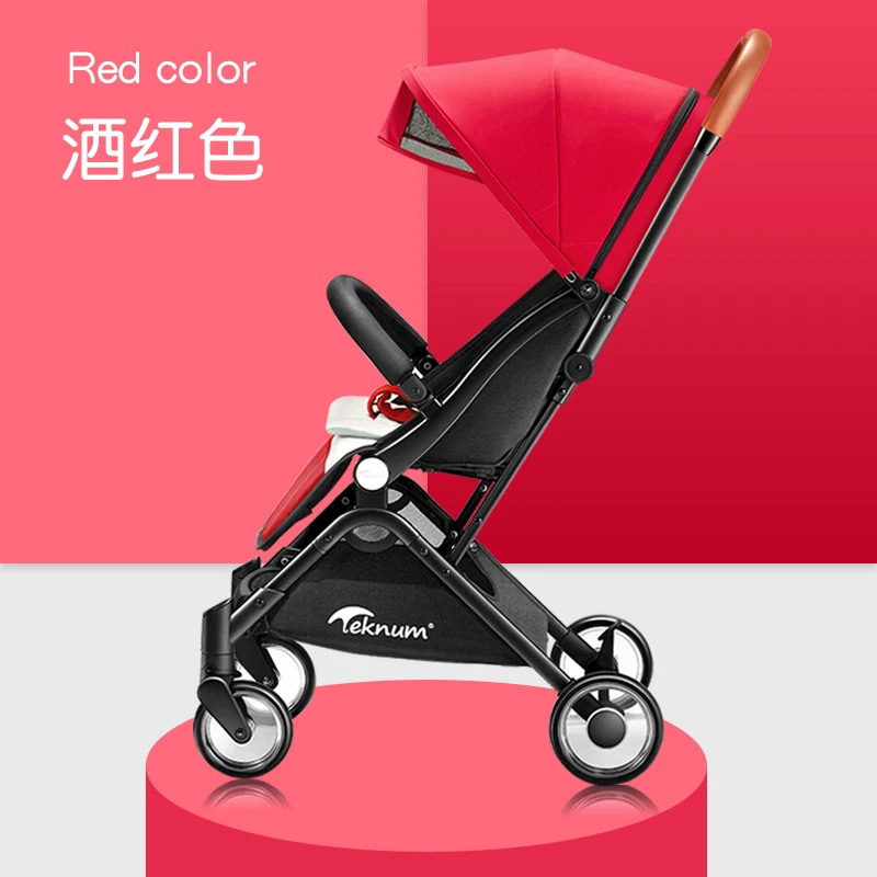  2020 Teknum light Stroller Portable newborn carriage Can Sit On The Baby's Umbrella Car Easy To Fol
