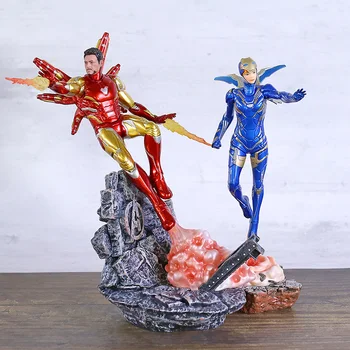 

Avengers Endgame Iron Man MK85 / Ruscue Pepper Potts 1/10 Scale Statue Figure Collectible Model Toy