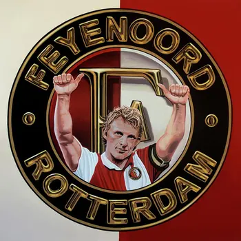 

JMINE Div 5D Feyenoordd Football soccer Full Diamond Painting cross stitch kits art Portrait 3D paint by diamonds