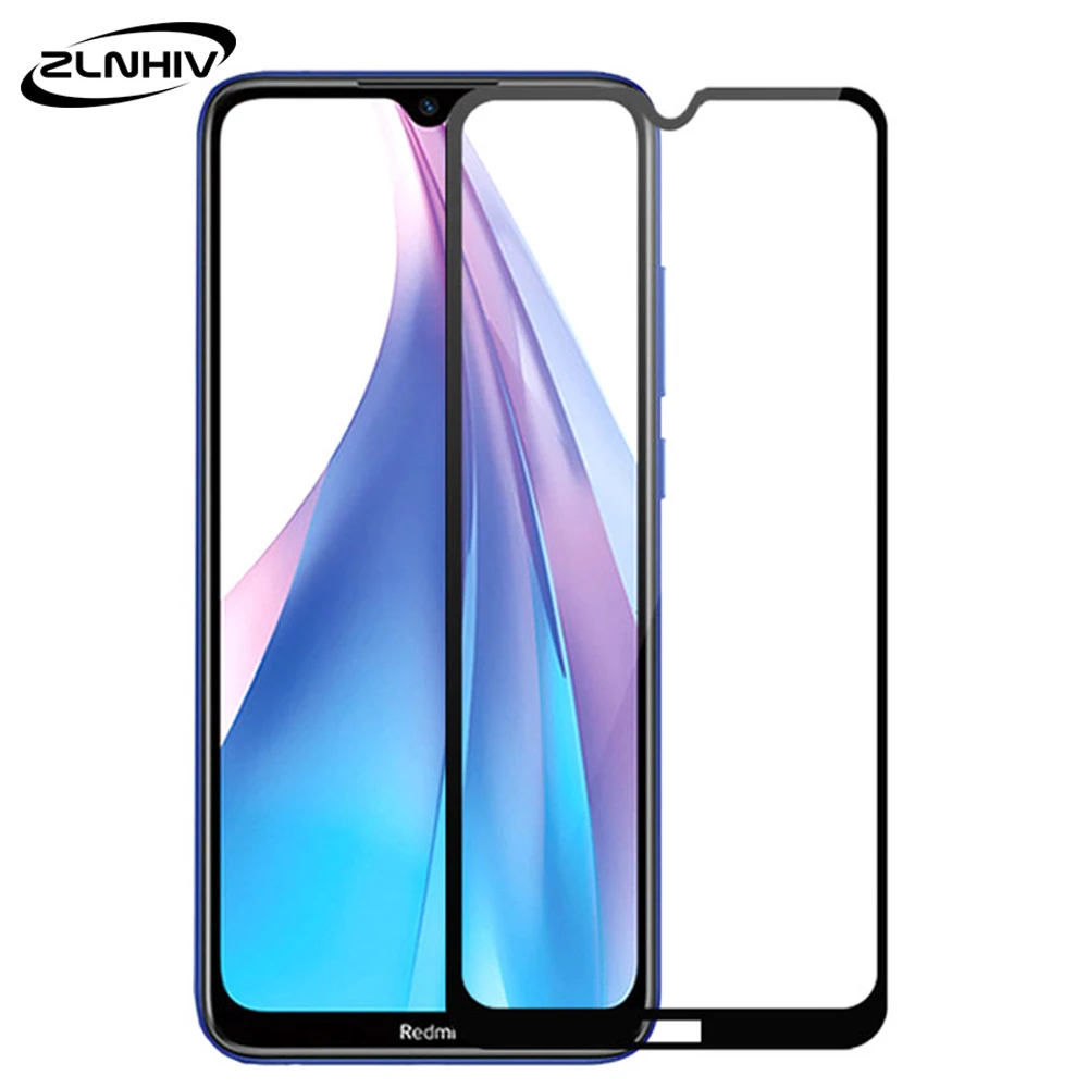 ZLNHIV полное покрытие закаленное стекло для xiaomi redmi note 9s 8t 8 7 6 pro Защитная пленка