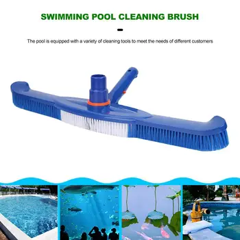 

20 inch Swimming Pool Brush Swimming Pool Cleaning Tool Swimming Pool Wall Tile Floor Brush Head Cleaning Accessories