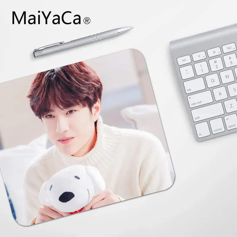 No Lock Edge18x22cm MaiYaCa высокое качество Untamed Wang Yibo ноутбук коврик для мыши Лидер продаж подставка под руку мышь - Цвет: No Lock Edge18x22cm