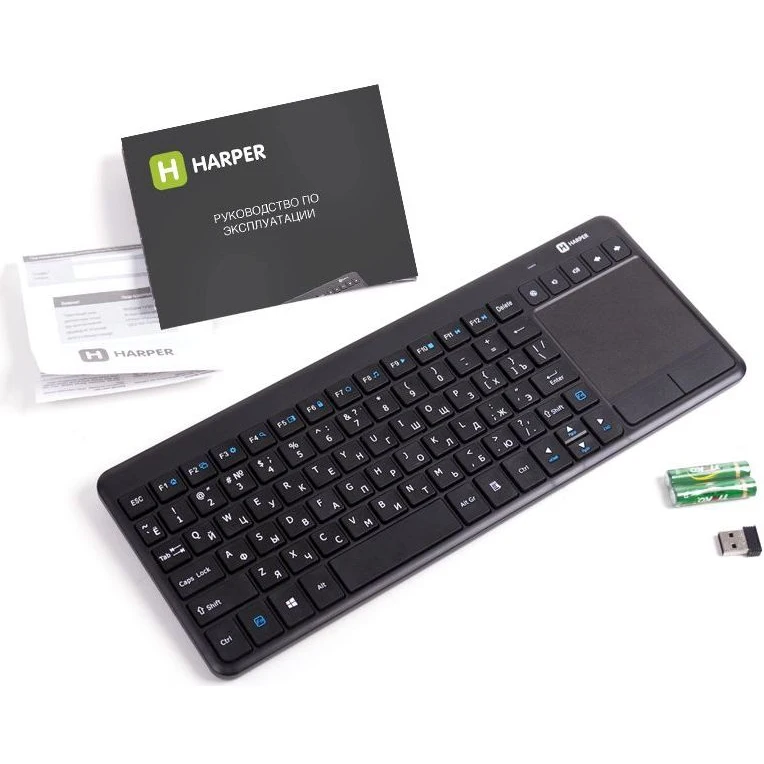 Клавиатура HARPER KBT-101, черный