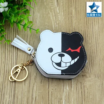 see chart Dangan Ronpa, модный кошелек для монет в стиле аниме, Мультяшные сумки для мелочи, кошелек для монет, карт, ключей, для хранения, подарки на день рождения, Новинка - Цвет: see chart