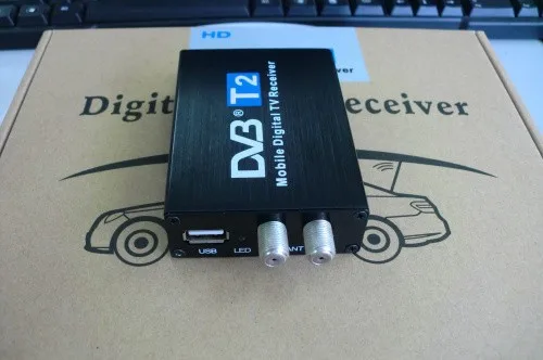 DVB-T/T2 телеприставка 2 тюнера 2 антенны для России Таиланд 140 км/ч