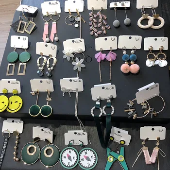 

30 Pairs/lot fashion classical women earrings wholesale small size earring jewelry lot 201106-60