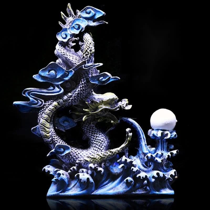Aquarium Decoration Fish Tank Landscaping Simulation Dragon Ornaments