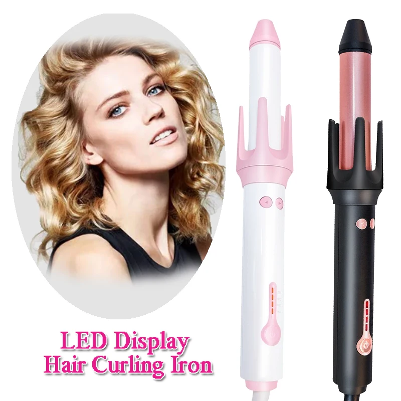

Auto Hair Curler Iron Rollers Rotating Hair Curling Iron Automatic Electric Hair Curler Irons for Home Salon Tools