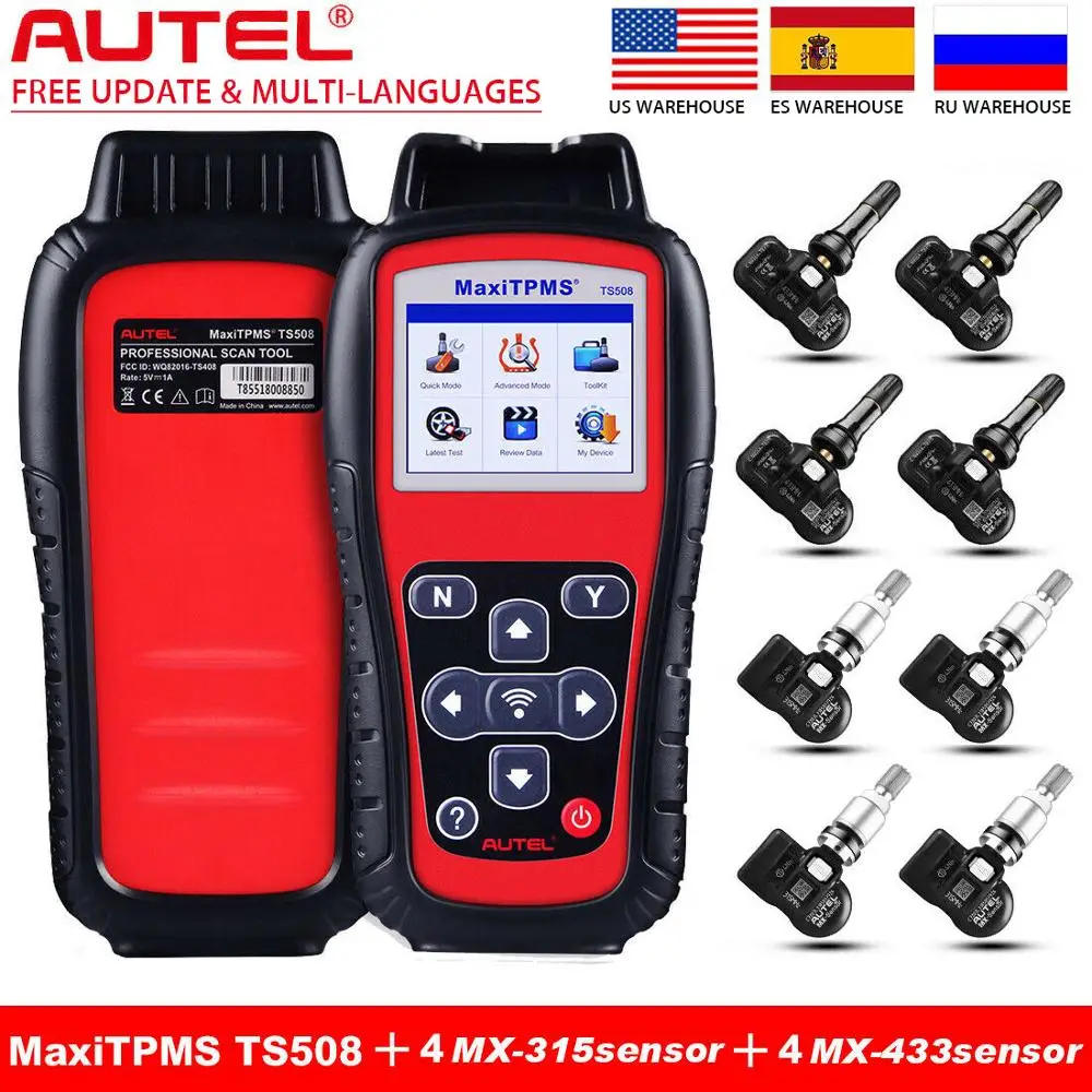 Autel MaxiTPMS TS508k TPMS автомобиля диагностический инструмент проверьте Системы
